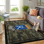 kansas city royals mlb area rugs camo style living room carpet team logo home rug regtangle carpet floor decor home decor 0