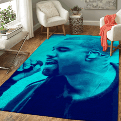Kanye West Retro Music Vintage Art For Fans Area Rug Living Room Carpet Rug Regtangle Carpet Floor Decor Home Decor