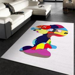 Kaws Snoopy Area Rug Fashion Brand Rug Home Decor Floor Decor Kaws Sno