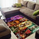 kimetsu no yaiba 4k carpet area rug living room rug home decorhome decorbedroom living room decor 0