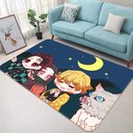 kimetsu no yaiba anime 16 area rug living room and bed room rug rug regtangle carpet floor decor home decor 0