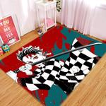 kimetsu no yaiba anime 18 area rug living room and bed room rug rug regtangle carpet floor decor home decor 0