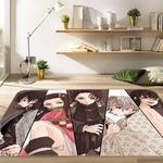 kimetsu no yaiba anime 2 area rug living room and bed room rug rug regtangle carpet floor decor home decor 0