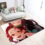 kimetsu no yaiba anime 34 area rug living room and bed room rug rug regtangle carpet floor decor home decor 0