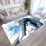 kimetsu no yaiba anime 35 area rug living room and bed room rug rug regtangle carpet floor decor home decor 0