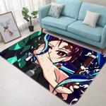 kimetsu no yaiba anime 7 area rug living room and bed room rug rug regtangle carpet floor decor home decor 0
