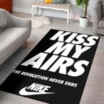 kiss my airs nike area rug hypebeast carpet fashion brand living room rugs rug regtangle carpet floor decor home decor v2176 0