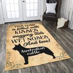 kisses australian cattle dhcld0310at rug living room rug home decor 0