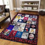 kisses border collie dhcld0310at rug living room rug home decor 0