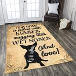 kisses sharpei dhcld0310at rug living room rug home decor 0