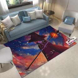 Konosuba Area Rugs Megumin Arch Wizard Anime Living Room Carpet Home Rug Regtangle Carpet Floor Decor Home Decor