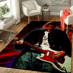 kurt cobain music light art for fans area rug living room carpet rug regtangle carpet floor decor home decor v11220 0