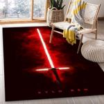 kylo ren star wars movie rug star wars lightsabers rug living room area rug home decor 0