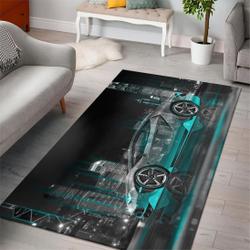 Lamborghini Aventador Super Cars Fn200226 Area Rug Rug Regtangle Carpet Floor Decor Home Decor