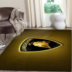 Lamborghini Logo Supercars Area Rugs Living Room Carpet Fn131203 Rug Regtangle Carpet Floor Decor Home Decor