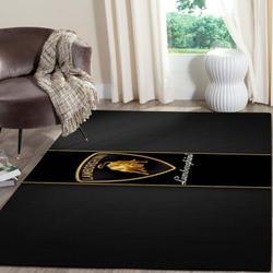 Lamborghini Logo Supercars Area Rugs Living Room Carpet Fn131204 Rug Regtangle Carpet Floor Decor Home Decor