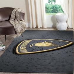 Lamborghini Logo Supercars Area Rugs Living Room Carpet Fn131205 Rug Regtangle Carpet Floor Decor Home Decor