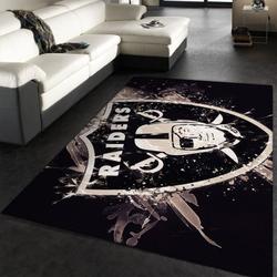 Las Vegas Raiders Nfl Area Rug