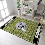 las vegas raiders nfl 32 area rug living room and bed room rug rug regtangle carpet floor decor home decor 0