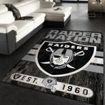 las vegas raiders nfl 33 area rug living room and bed room rug rug regtangle carpet floor decor home decor 0