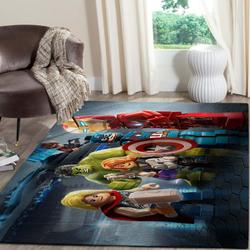Lego Marvels Superheros Movies Area Rugs Living Room Carpet Fn251229 Rug Regtangle Carpet Floor Decor Home Decor