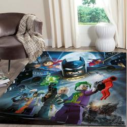 Lego The Batman Superheros Movies Area Rugs Living Room Carpet Fn251232 Rug Regtangle Carpet Floor Decor Home Decor