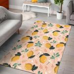 lemon flower leave pattern dhcdhc dt1910 rug living room rug home decor 0