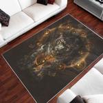 leopard area rug living room rug home decor home decor bedroom living room decor 0