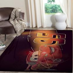 Lghtning Mcqueen Disney Cars Area Rugs Disney Movies Living Room Carpet Fn121216 Rug Regtangle Carpet Floor Decor Home Decor