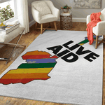 live aid classic white music art for fans area rug living room carpet rug regtangle carpet floor decor home decor 0