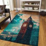 llama cactus pattern print area rug living room rug home decor 0