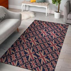 London British Flag Pattern Print Area Rug Living Room Rug Home Decor