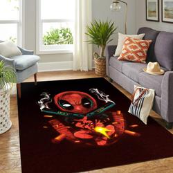 Deadpool Marvel Movie Area Rug Living Room Rug Home Decor Carpet Rug 19122513