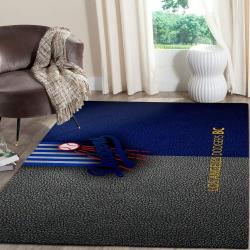 Los Angeles Dodgers Area Rug Mlb Team Logo Carpet Living Room Rugs V724