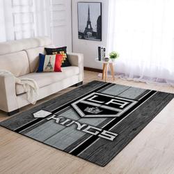 NHL Los Angeles Kings Rectangle Rug Personalized Non-Slip Carpet Gift For Ice Hockey Fans