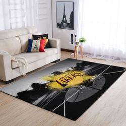NBA Los Angeles Lakers Rectangle Rug Personalized Non-Slip Carpet Gift For Basketball Fans V524