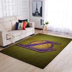 NBA Los Angeles Lakers Rectangle Rug Personalized Non-Slip Carpet Gift For Basketball Fans V551