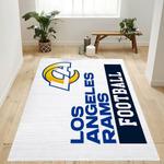 los angeles rams 2020 nfl team logo rug living room rug home decor flo 0