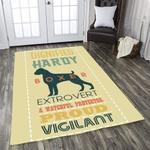love pitbulls dhcld0310at rug living room rug home decor 0