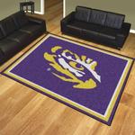 lsu tigers area rug football living room carpet home rug regtangle carpet floor decor home decor v11256 0