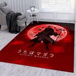 madara uchiha anime rug living room rug us gift decor living room area rug home decor 0