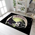 maleficent love moon and back carpet area rug living room and bed room rug rug regtangle carpet floor decor home decor 0