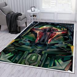 Mandalorian Star Wars 23 Area Rug Living Room And Bed Room Rug Regtangle C