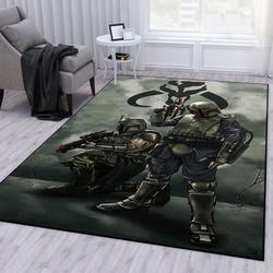 Mandalorian Star Wars 24 Area Rug Living Room And Bed Room Rug Regtangle 