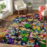 manga fans gragon ball area rug living room rug home decor movie home decor 0