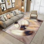 mango cute pattern print area rug living room rug home decor 0