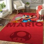 mario area rug living room rug home decor gaming floor decor 1910138 0