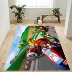 mario kart 11 area rug living room and bed room rug rug regtangle carpet floor decor home decor 0