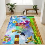 mario new super mario bros wii bowser goomba koopa troopa area rug living room and bed room rug rug regtangle carpet floor decor home decor 0
