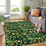 marshmallow pink pattern print area rug living room rug home decor 0